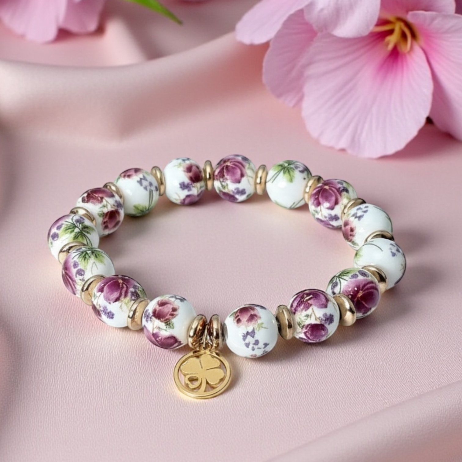Bracelet talisman Jardin Secret