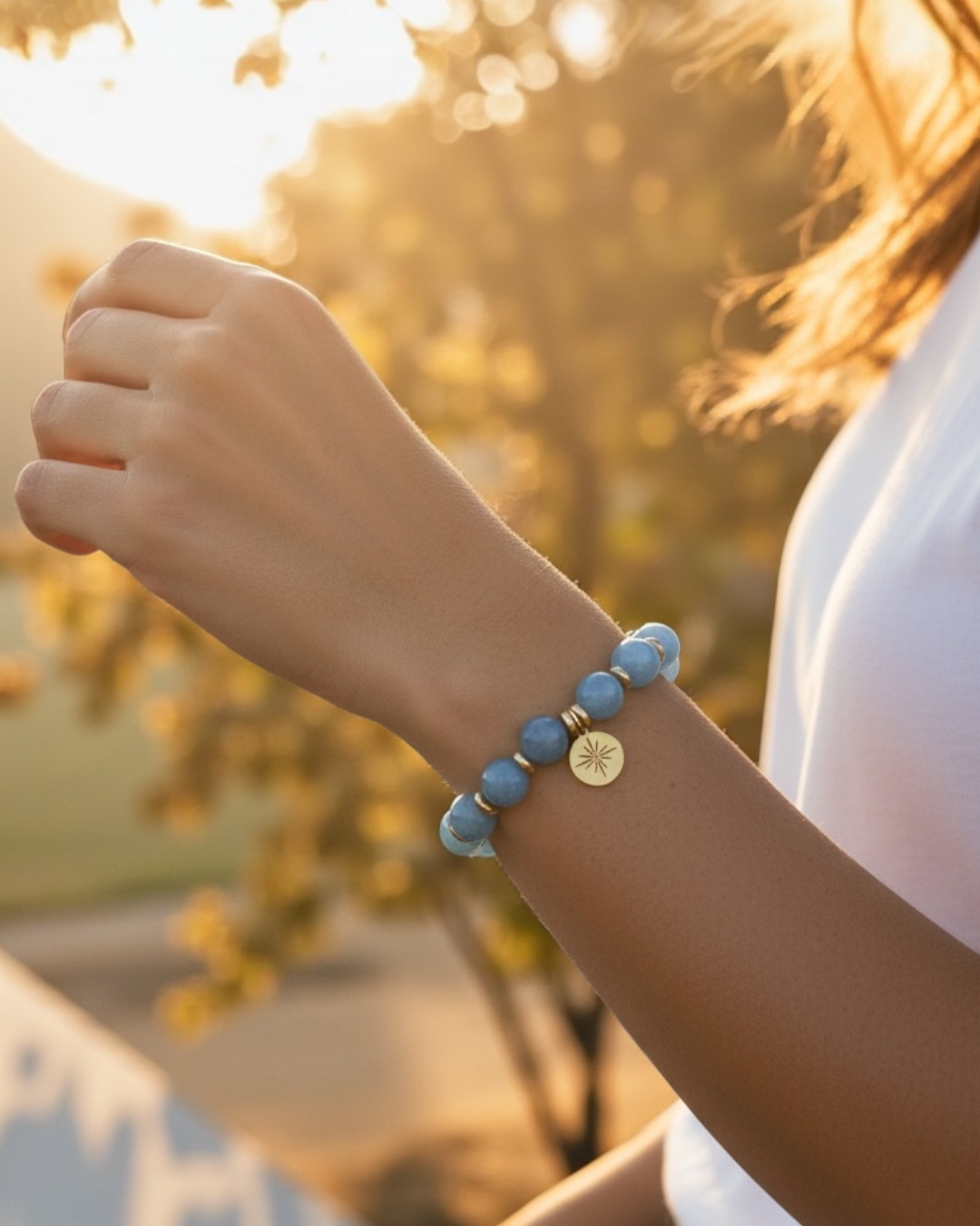 Bracelet talisman Souffle d’Azur – Image 3