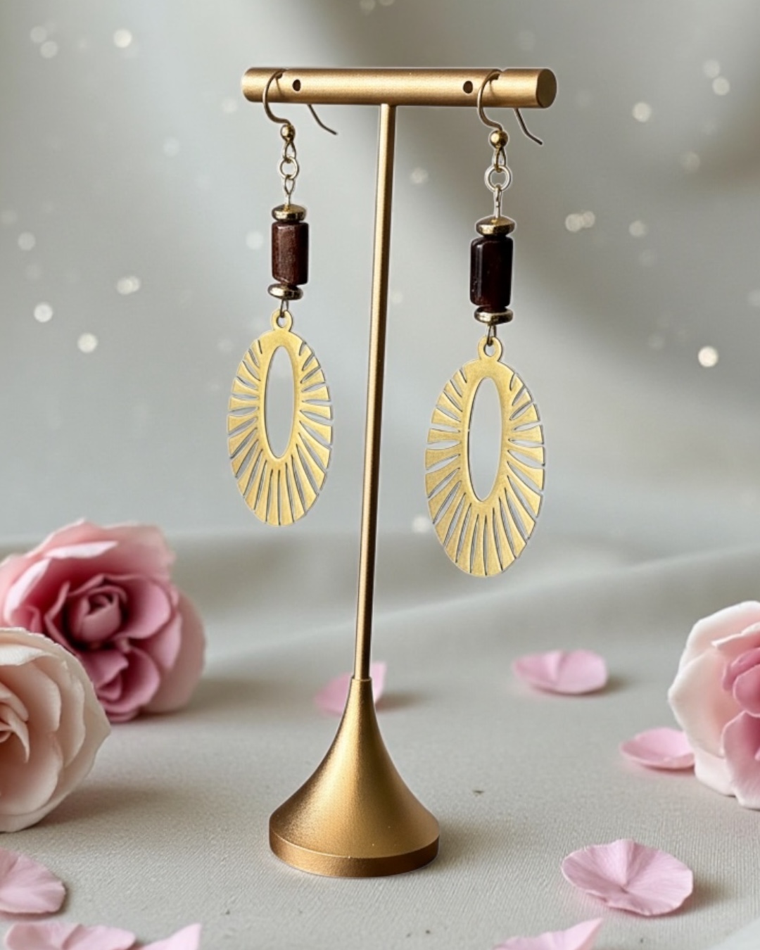 Boucles d'oreilles Garnet