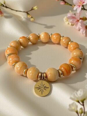 Bracelet talisman Aurore Dorée