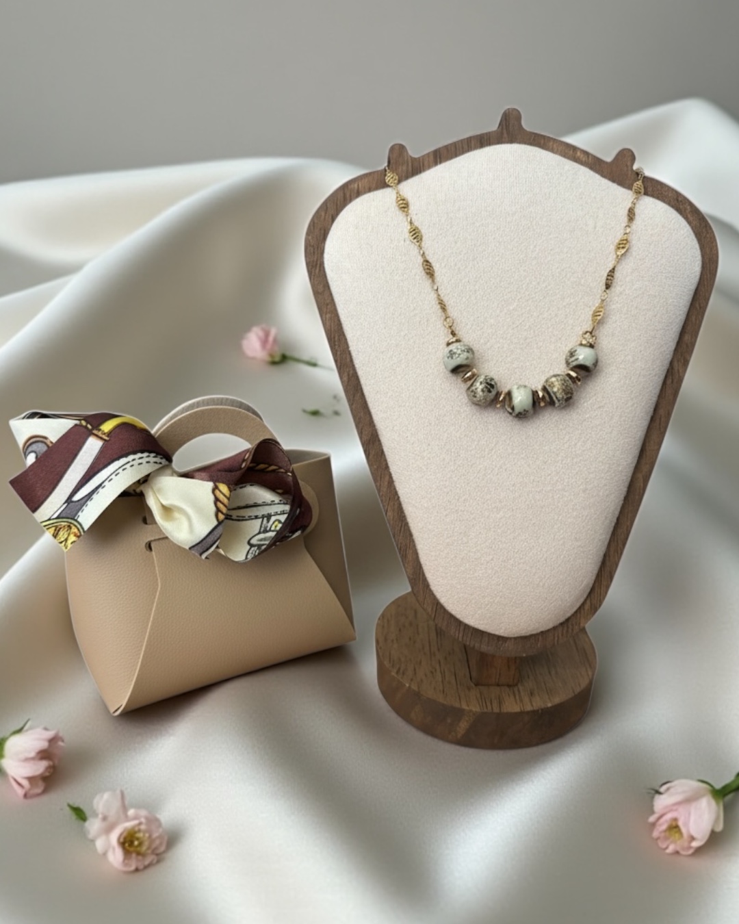 Collier talisman Terre de Sienne – Image 3