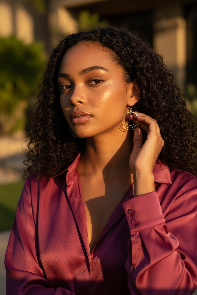 Boucles d’oreilles Avelia – Image 2