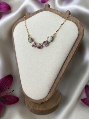 Collier talisman Jardin secret