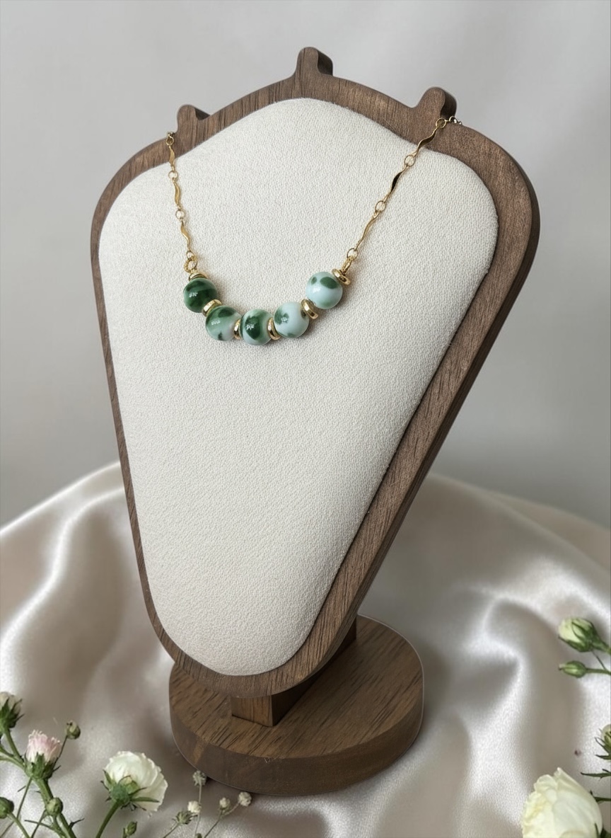 Collier talisman Jardin intérieur