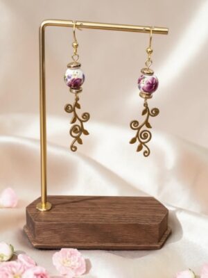 Boucles d’oreilles Jardin Secret